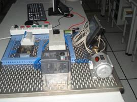  网孔板型PLC、变频器、触摸屏自动化综合实训装置